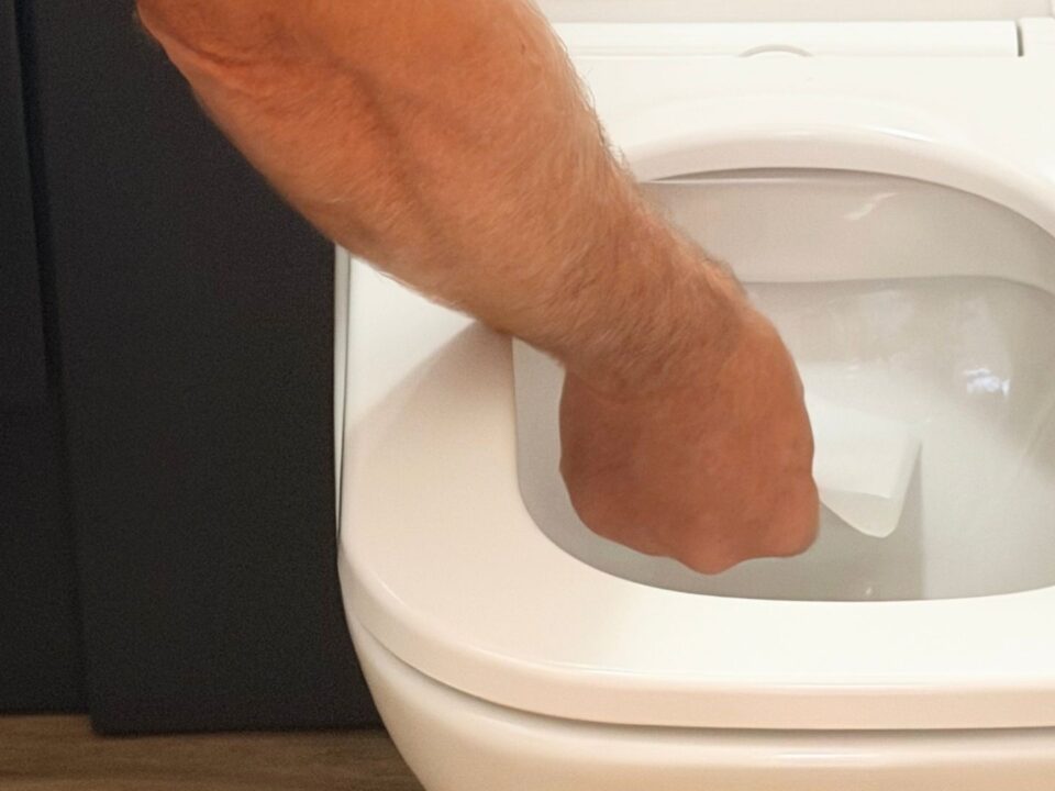 Leaky loo in Torquay